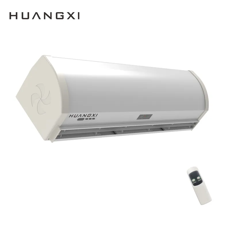 HUANGXI centrifugal air curtain with remote control for commercial entrance energy saving