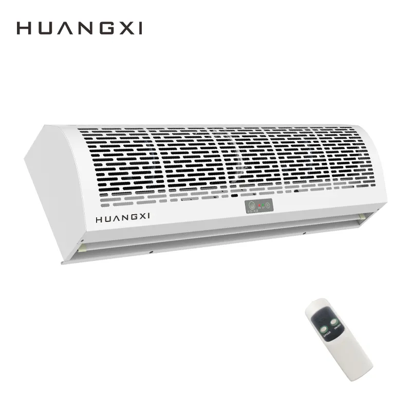 ommercial air curtain door for energy saving and indoor climate separation