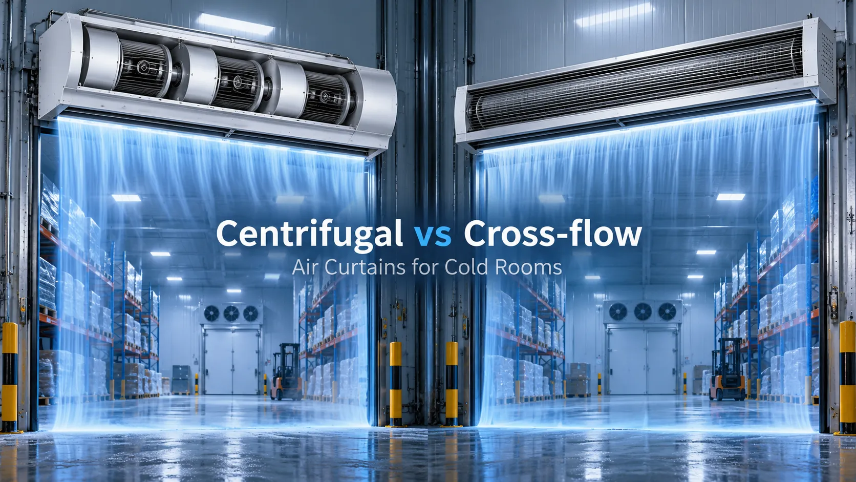 Centrifugal vs Cross-Flow Air Curtains for Cold Rooms