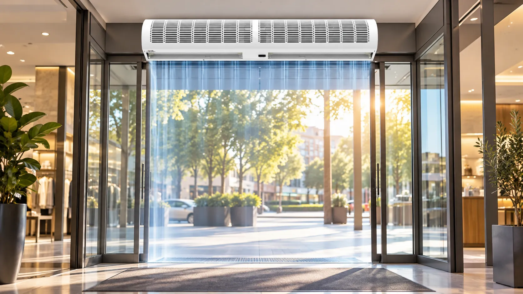 Commercial Air Curtain Selection Guide for Restaurants, Hotels, Businesses & Public Entrances